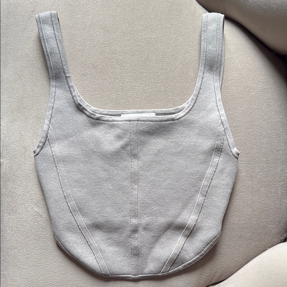 Aritzia Babaton Sculpt Knit Bustier Tank